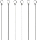 Pack of 100 Bass Fishing Spinner Shaft Looped Stainless Steel Wire Lure Making
