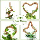 Monstera moss poles 4 pcs bendable plant support compatible with climbing indoor plants