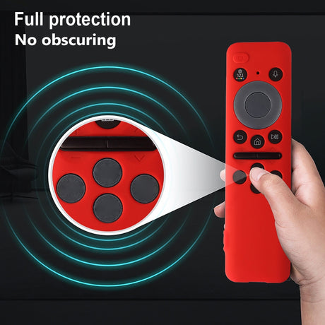 BN59-01432A Remote Control Sleeve Shockproof Protective Cover Black 0.03mm Multi-Colored Bag Compatible with Samsung TV
