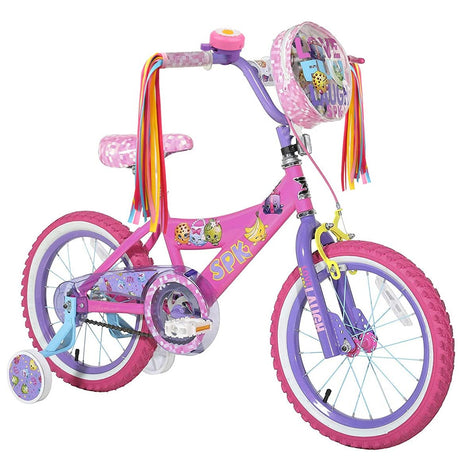 A pair of children's bicycle pedals with scooter handlebars