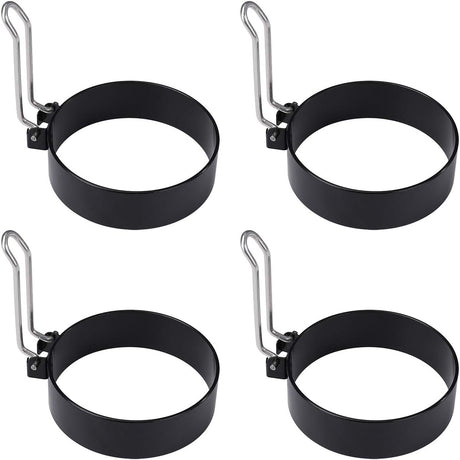 Egg Ring for Fry Pan, Non-Stick Round Fried Egg Mold