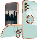 Samsung Galaxy A32 5G Green Case, 360 Magnetic Protection Shockproof Car Holder Case