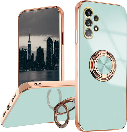 Samsung Galaxy A32 5G Green Case, 360 Magnetic Protection Shockproof Car Holder Case