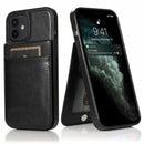 iPhone 13 Case with Card Holder Retro V3 6CK Black