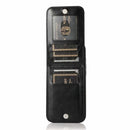 iPhone 13 Case with Card Holder Retro V3 6CK Black
