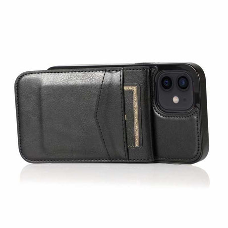 iPhone 13 Case with Card Holder Retro V3 6CK Black