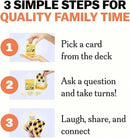 TALES Family Edition 150 Conversation Cards for Adults Teens Kids Compatible with Braun Gifts Holidays Gatherings