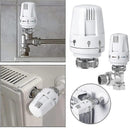 Thermostatic Head Replacement Compatible with M 30 X 1.5 Radiator Valve 4 Parts Antifreeze