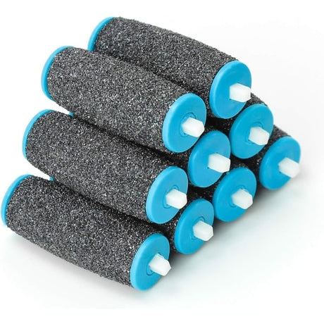 Scholl Velvet Smooth Pedi Replacement Rollers 9-Pack, Compatible with Scholl