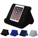 Tablet Pillow Holder Foldable Soft Navy Pillow Tablet Stand Compatible with All Tablets Portable Adjustable Viewing Stand
