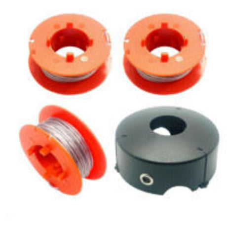 Bosch Art 23 26 30 Easytrim Combitrim Pro-Tap Automatic Spool Wire 8M x 1.6mm with Cover F016L71088 3 Spools