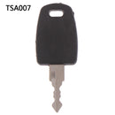 TSA002 TSA007 Multifunctional Key Bag for Luggage Suitcase Customs Lock Black