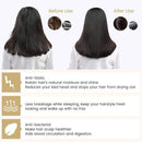 Gold Satin Sleep Cap for Women Girls Curly Hair Breathable Large Night Cap