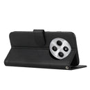 Stitched Calfskin Case Compatible with Redmi 14C 4G (FMY) Black