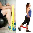 5-Pack Multicolor Exercise Rubber Bands for Workout Training
