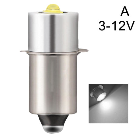 Upgrade LED Lights P13.5S White 3-12V DC6V-24V Compatible with Maglite Flashlight