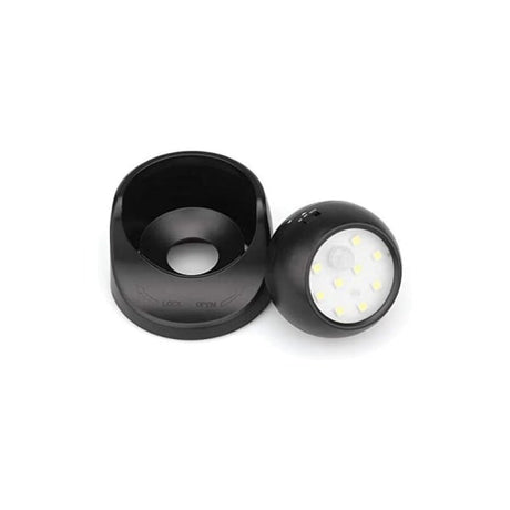 Outdoor Wall Light with Motion Sensor 1000 Lumen LED Battery Powered Cordless Lighting for 360 Degree Rotation and Tilt