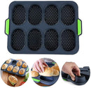 Perforated Non-Stick Mini Baguette Baking Tray, Bread Crisping Tray