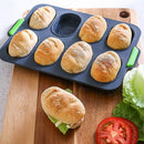 Perforated Non-Stick Mini Baguette Baking Tray, Bread Crisping Tray