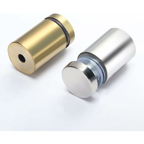 Stainless Steel Spacer Screws 12X40mm for Glass Advertising Axis Mounting with 20x Screws and Accessories