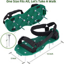 Lawn Aerator Sandals, Garden Shoes with Spikes, Free Installation, Compatible with Lawn Care Equipment