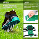 Lawn Aerator Sandals, Garden Shoes with Spikes, Free Installation, Compatible with Lawn Care Equipment