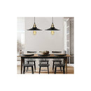 Edison Pendant Light E27 Industrial Vintage Ceiling Lamp Retro Chandelier Compatible with Oral-B