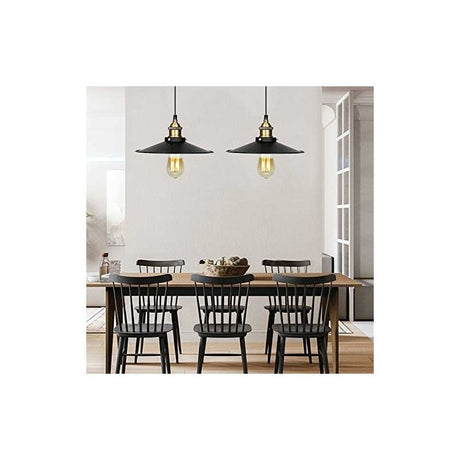 Edison Pendant Light E27 Industrial Vintage Ceiling Lamp Retro Chandelier Compatible with Oral-B