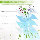 Replacement Filter Bags for Kärcher WD2 MV2 WD2250 A2004 A2054 Vacuum Cleaner 10 Pack