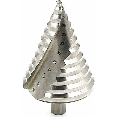 HSS Step Drill Bit 6-60mm Compatible with Metal Wood Plastic Large Spiral Cone
