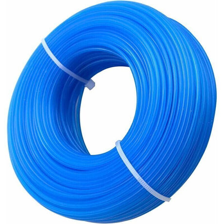 Trimmer Replacement Wire Spool 1.6 mm x 100 m Nylon Round Compatible with Brushcutters