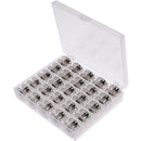 Metal Bobbins with Case Compatible with Brother Singer Bernina Pfaff Elna Babylock Kenmore Juki Standard Household Sewing Machine