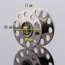 Metal Bobbins with Case Compatible with Brother Singer Bernina Pfaff Elna Babylock Kenmore Juki Standard Household Sewing Machine