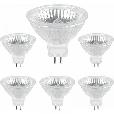 MR16 Halogen Spot Lamp 35W 12V GU5.3 Bulbs 6-Pack