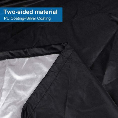 Round Grill Cover Waterproof Anti-UV Protection 70 x 70 cm Tarpaulin