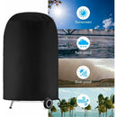 Round Grill Cover Waterproof Anti-UV Protection 70 x 70 cm Tarpaulin