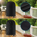 Round Grill Cover Waterproof Anti-UV Protection 70 x 70 cm Tarpaulin