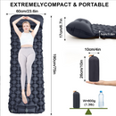 Camping Mattress Self-Inflating Lightweight Compact Single Double Attachable Inflatable Mat Navy