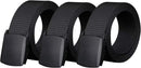 Nylon Military Tactical Belt 3 Pack, Military Hiking Rigger, Men's belt made of nylon mesh belt,Breathable comfortable