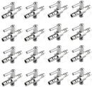 Aquarium Fish Tank Air Flow Control Lever Pump Single Way Valve, 16Pcs