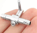 Aquarium Fish Tank Air Flow Control Lever Pump Single Way Valve, 16Pcs