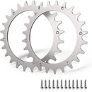 Worx Landroid S/M 205mm Wheel Stainless Steel Spikes 2-Pack with Screws