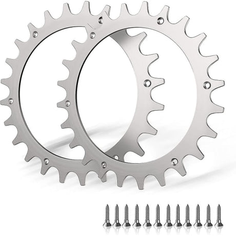 Worx Landroid S/M 205mm Wheel Stainless Steel Spikes 2-Pack with Screws