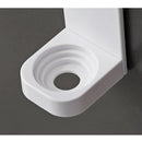 2-Pack White Wall-Mounted Toothbrush Holder Compatible with Oral-B and Braun Electric Toothbrushes