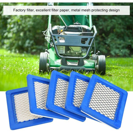 Briggs Stratton 491588 Air Filter 5-Pack Replacement Filters for Lawn Mowers