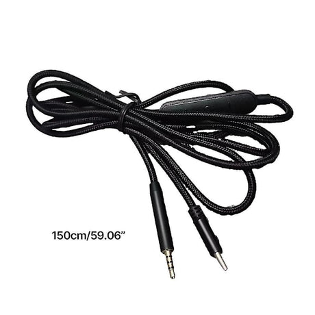 USB-C to 2.5mm Male Audio Cable Compatible with Bose QC25 QC35 QC35 II QC45 Headphones with Microphone