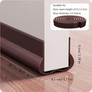 Soundproofing Door Strip White 93 cm Compatible with Oral-B Braun HOKA JBL LEGO Samsung Xiaomi Philips for Draught Sound Dust Insulation