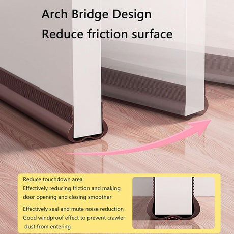 Soundproofing Door Strip White 93 cm Compatible with Oral-B Braun HOKA JBL LEGO Samsung Xiaomi Philips for Draught Sound Dust Insulation