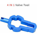 Bicycle Valve Removal Tool, Tire Valve Repair and Core Removal Tool for Bike Tire Maintenance