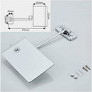 Foldable Rotating Magnifying Mirror 3X, 360-Degree Wall Mount with Compatible Drilling for Bathroom Makeup